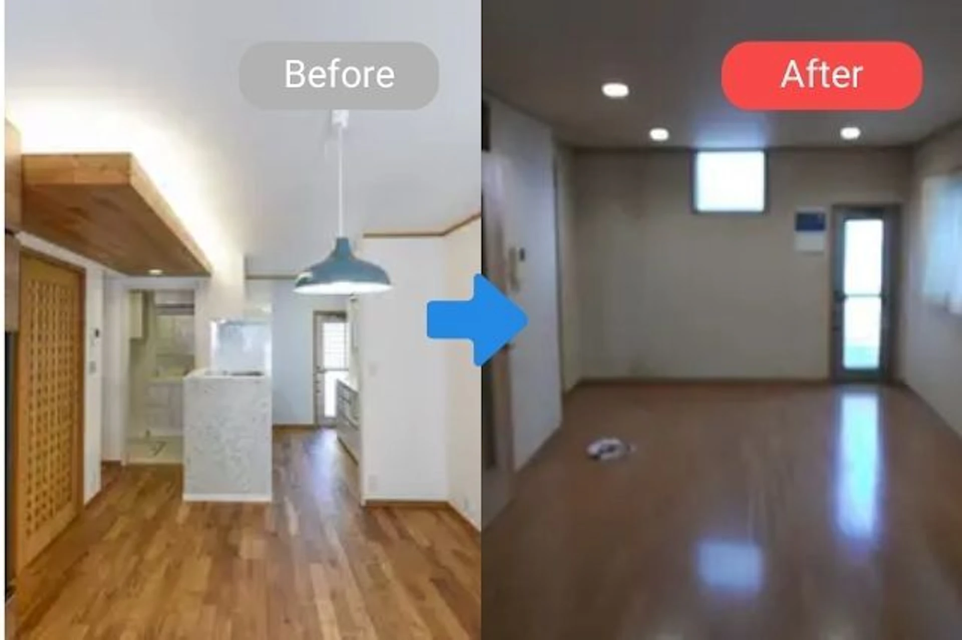 ツーバイフォー水回りリフォーム事例