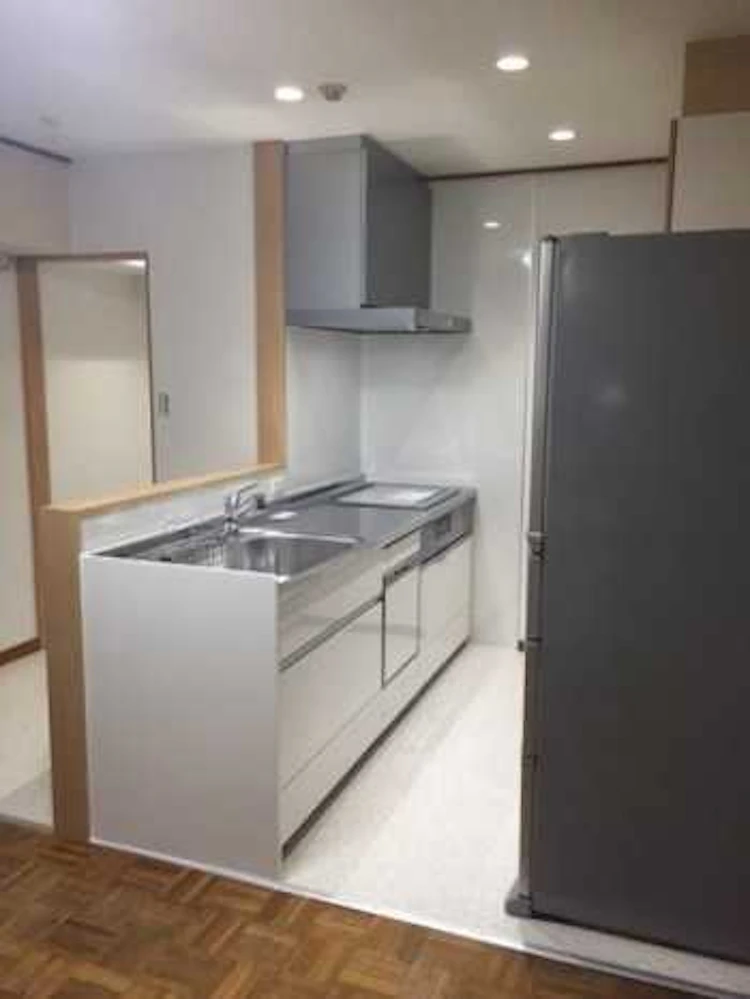 対面式のキッチン