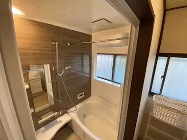 【94万円】タイル浴室からユニットバスにリフォーム