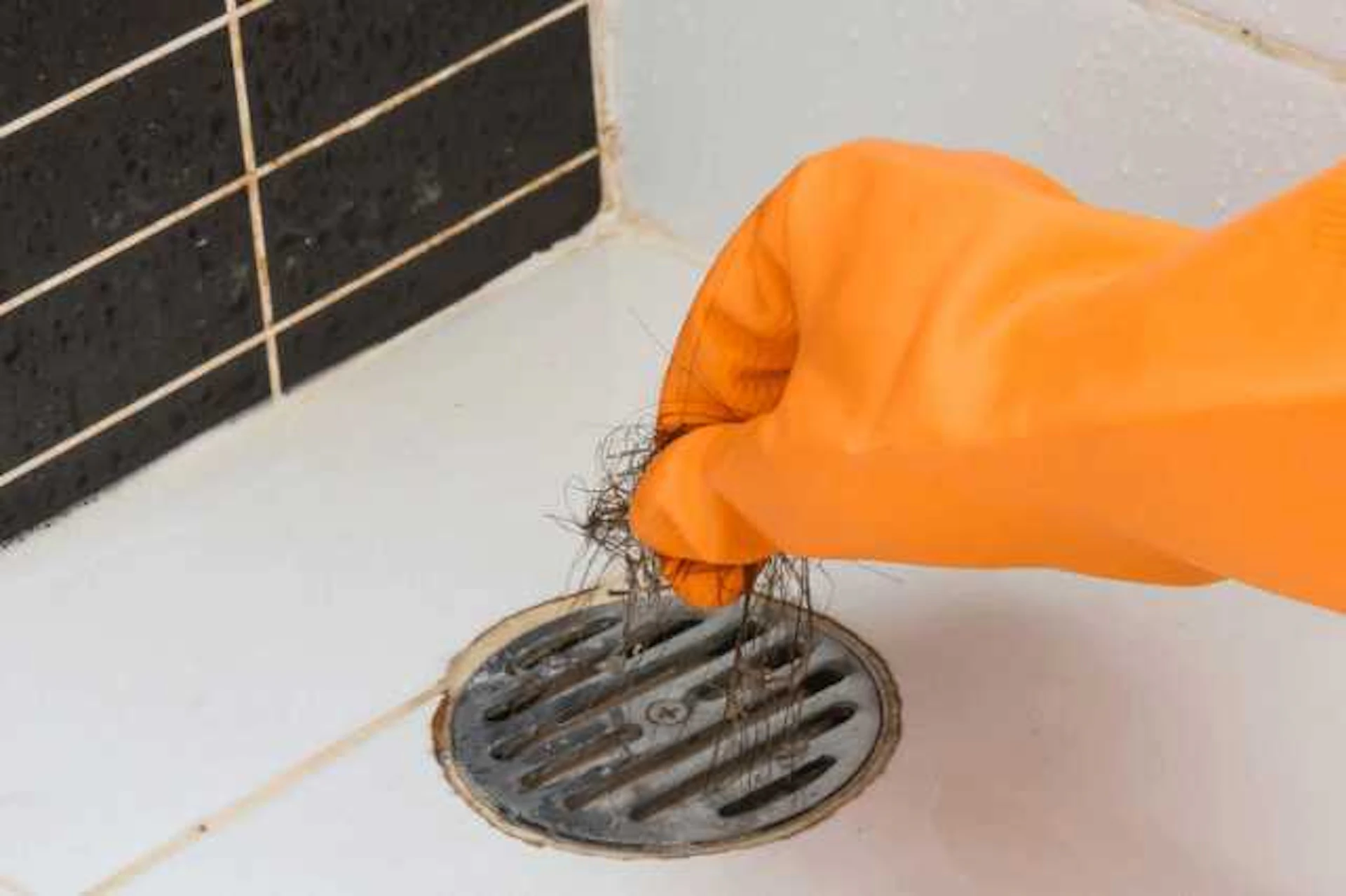 汚れのある排水口