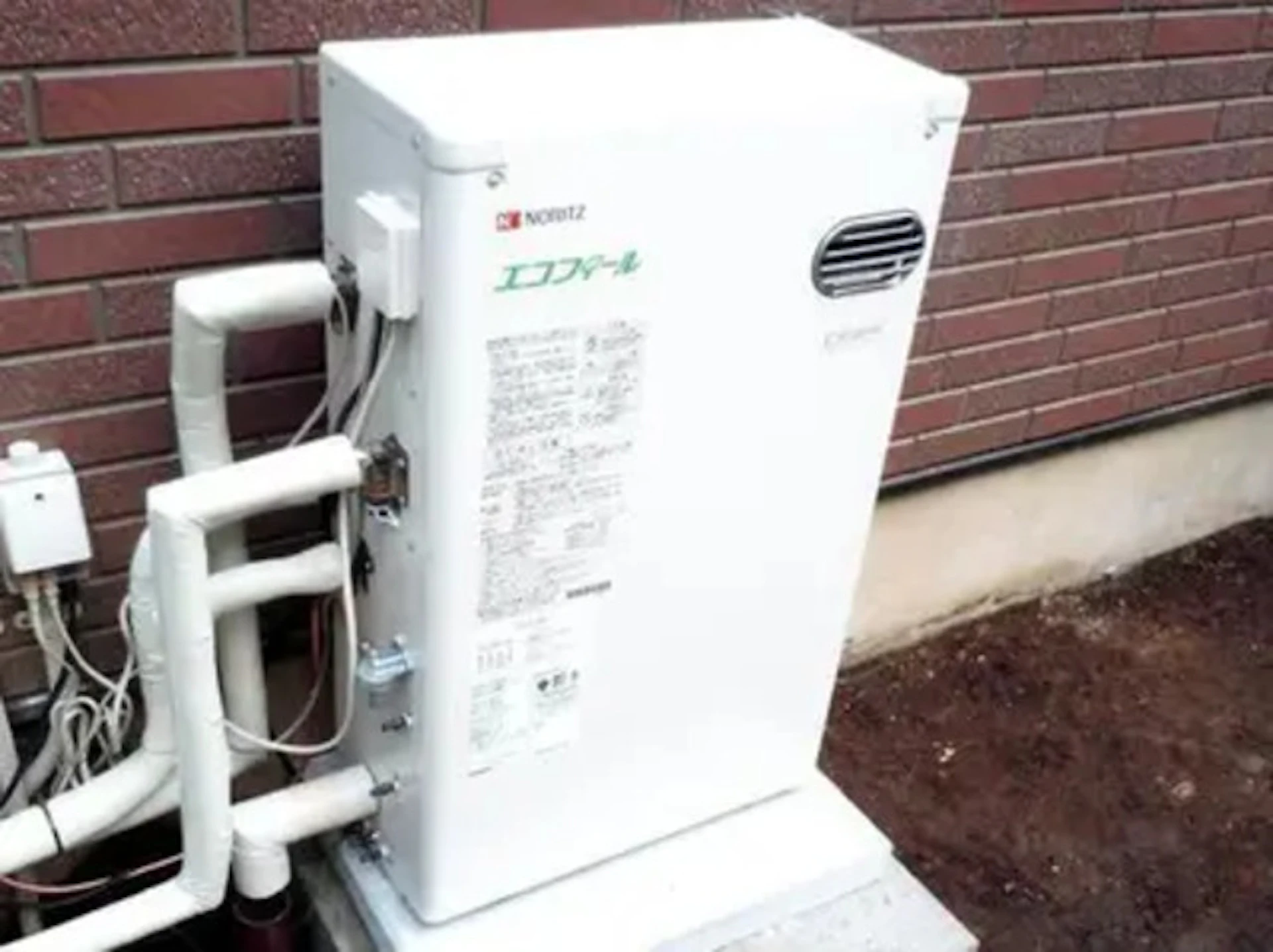 ノーリツの給湯器