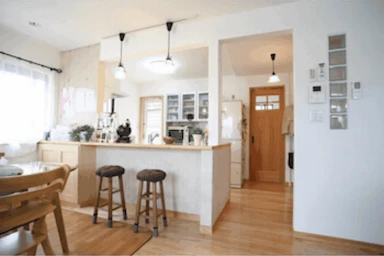 憧れのカウンターを設置＜60万円＞