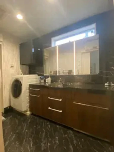 ホテルライクな洗面室