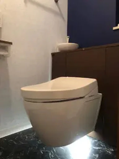 【50万円】デザインと清掃性のあるトイレ交換