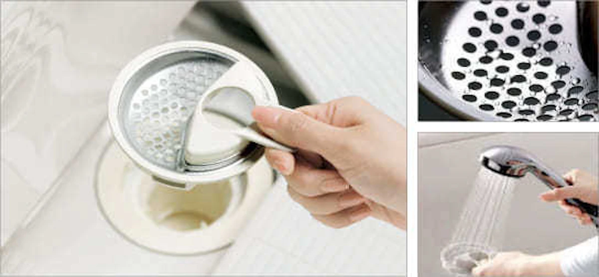 ささっとキレイ排水口排水口の掃除のしやすさを実現