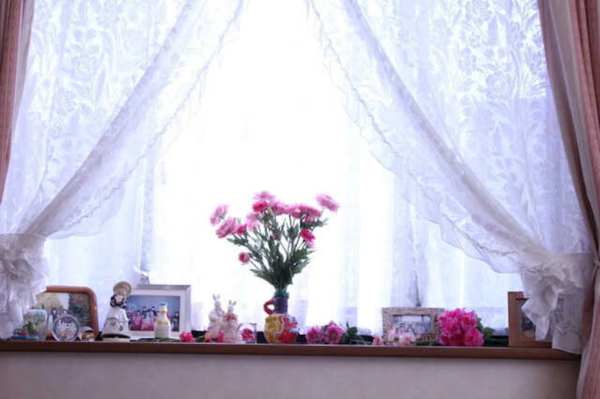 写真立てを飾る