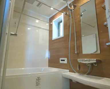 【93万円】リクシル・リノビオVで温かい雰囲気のお風呂へ