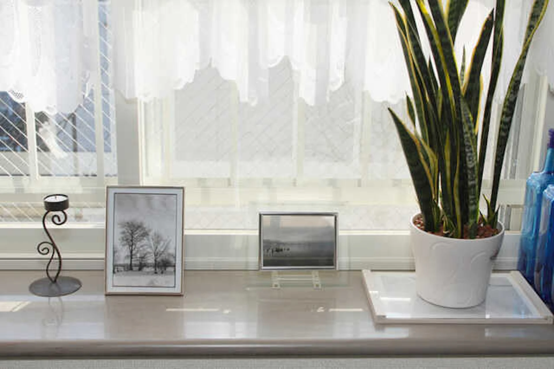 写真立てを飾る