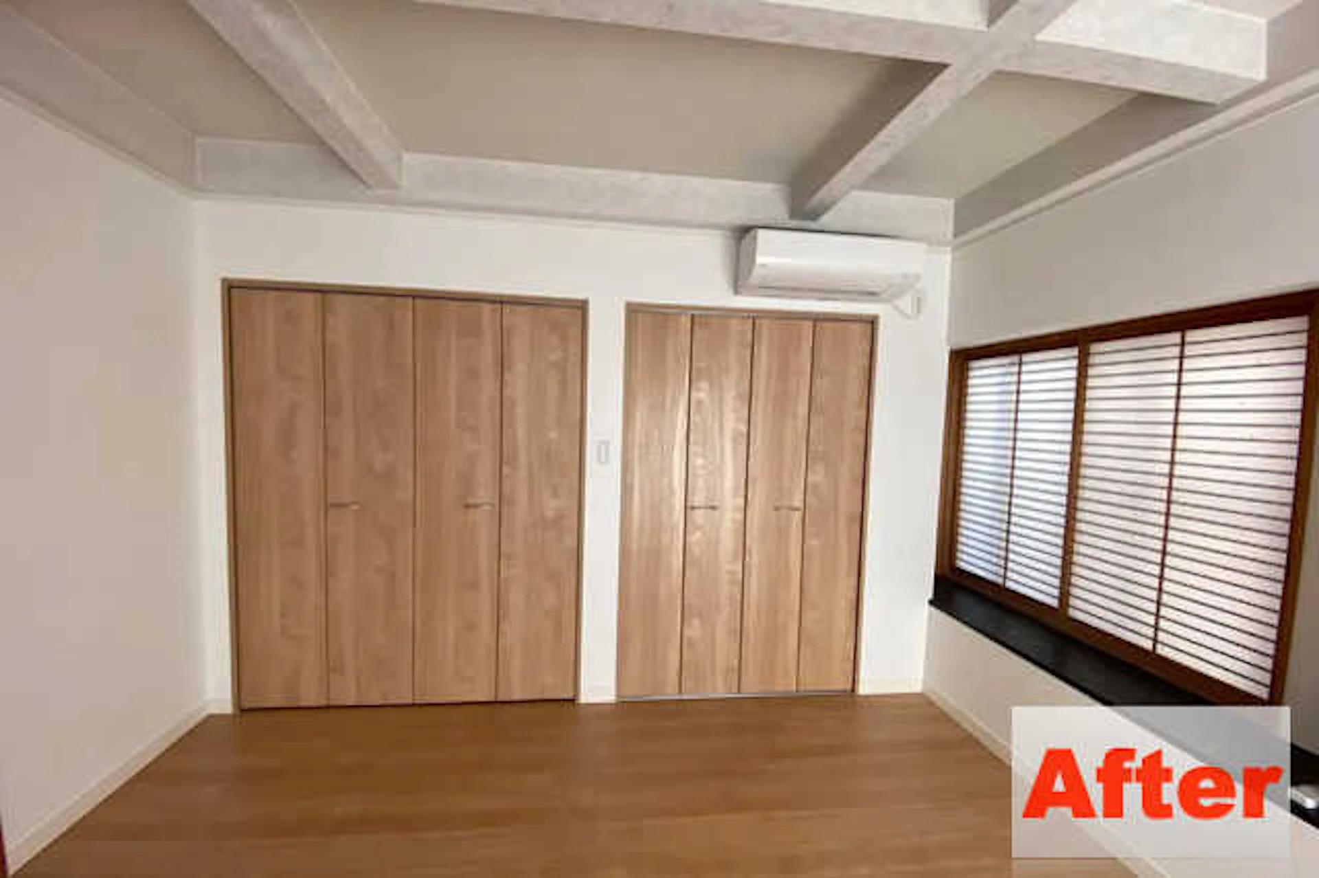 和室をリフォームして洋室に変更