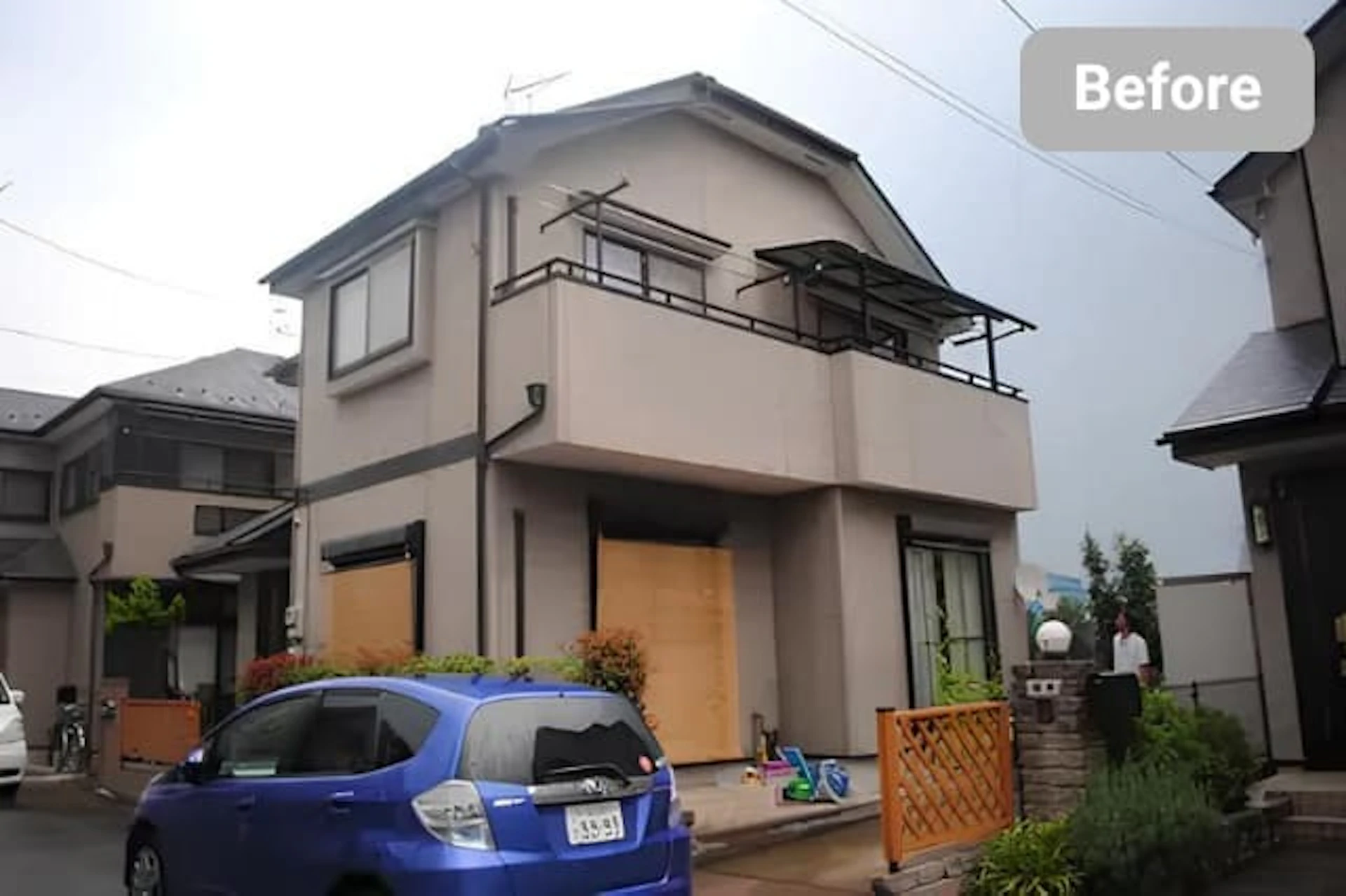 【外壁・屋根の塗装】モノトーンでシックなデザインに