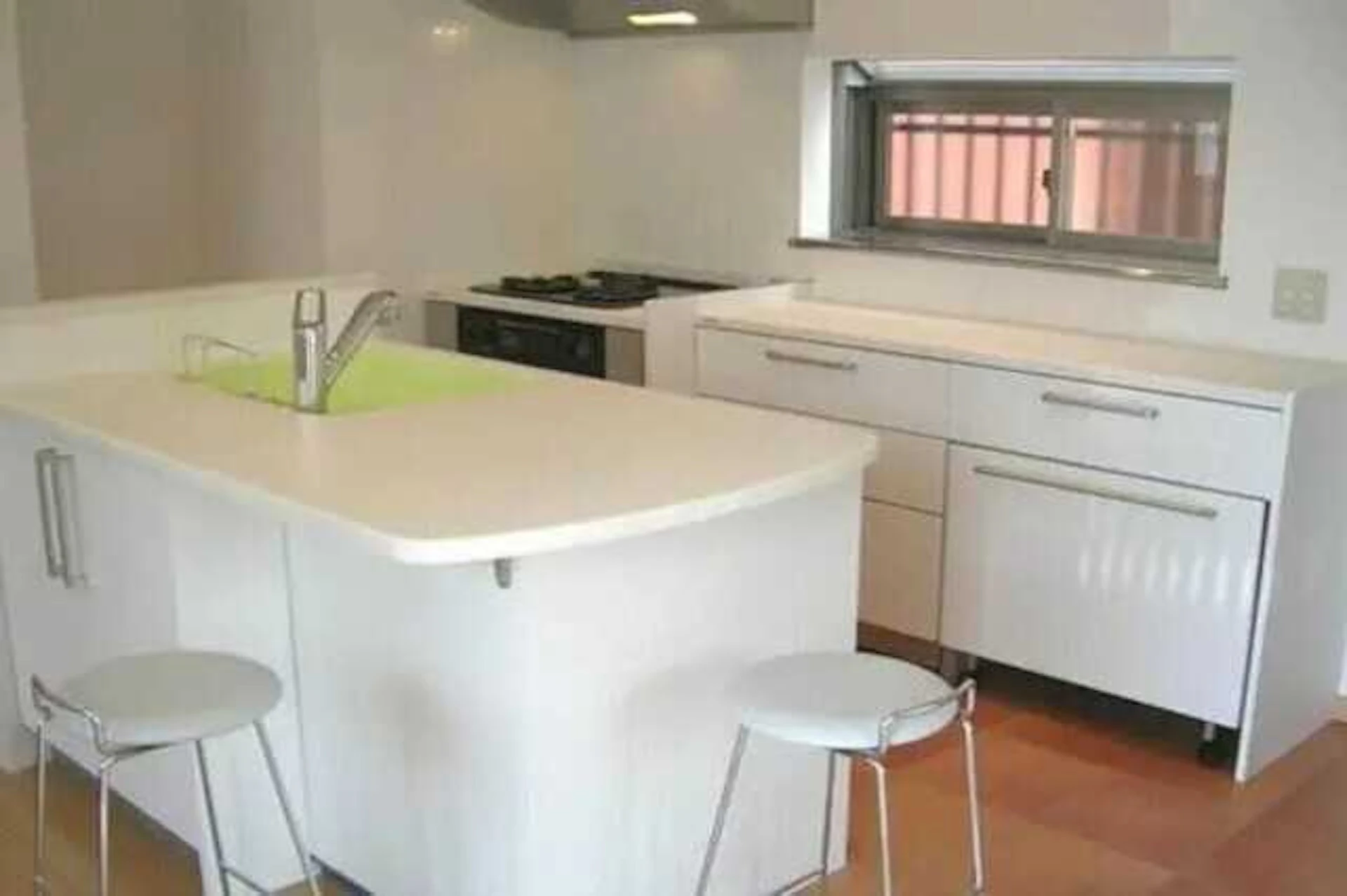 カフェ風キッチン事例