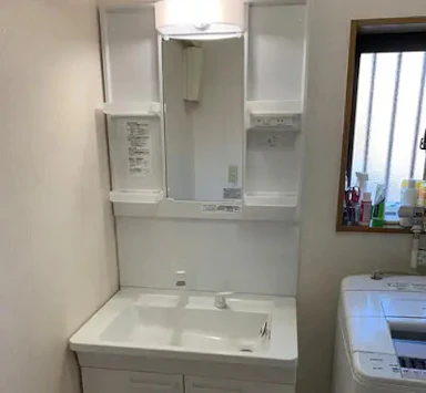 【12万円】洗面台の交換