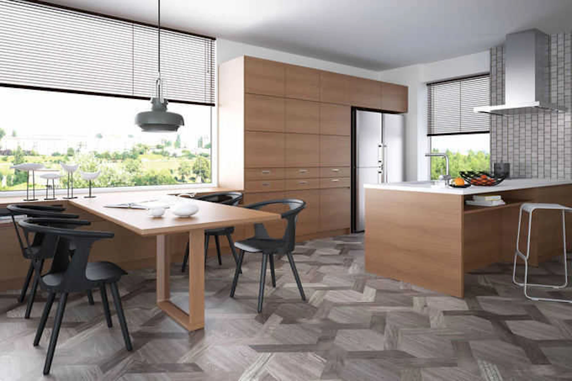 コーディネート可能なダイニングテーブルも