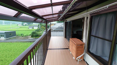 【100〜150万円】超　広々の屋根付きルーフバルコニー