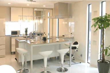 トーヨーキッチンのキッチンのリフォーム事例