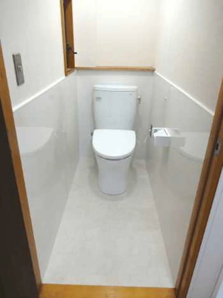 トイレの壁の防水・防汚対策に