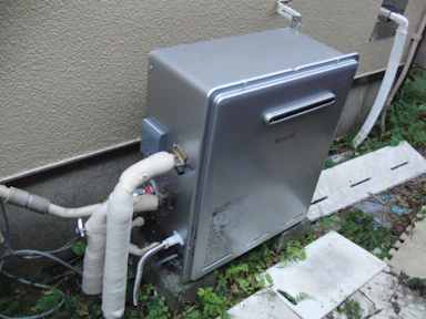 風呂等のガス給湯器の新規交換