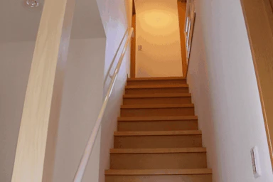 階段をなだらかに