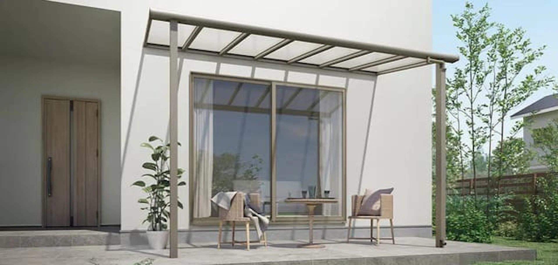 高強度の「テラスVS」(LIXIL)