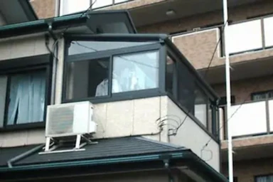  [93万円]ベランダにサンルーム