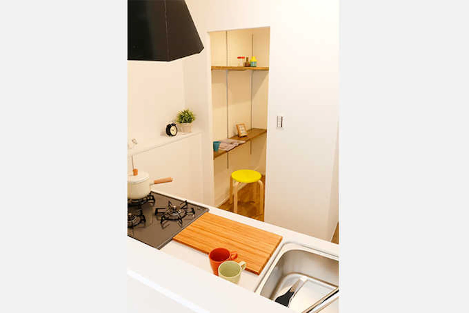 見せる収納を存分に