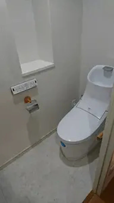 【25万円】最新のスマートトイレでゆとりある空間へ