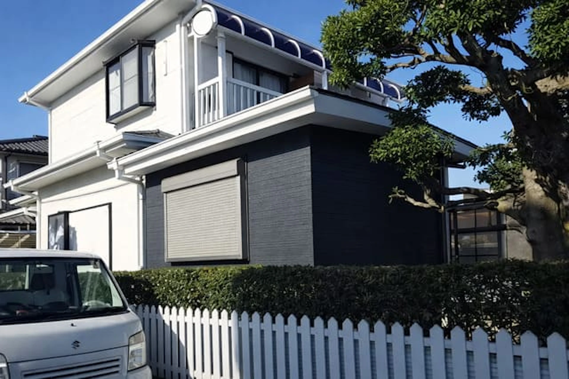 増築に伴ってベランダ・屋根・外壁も施工