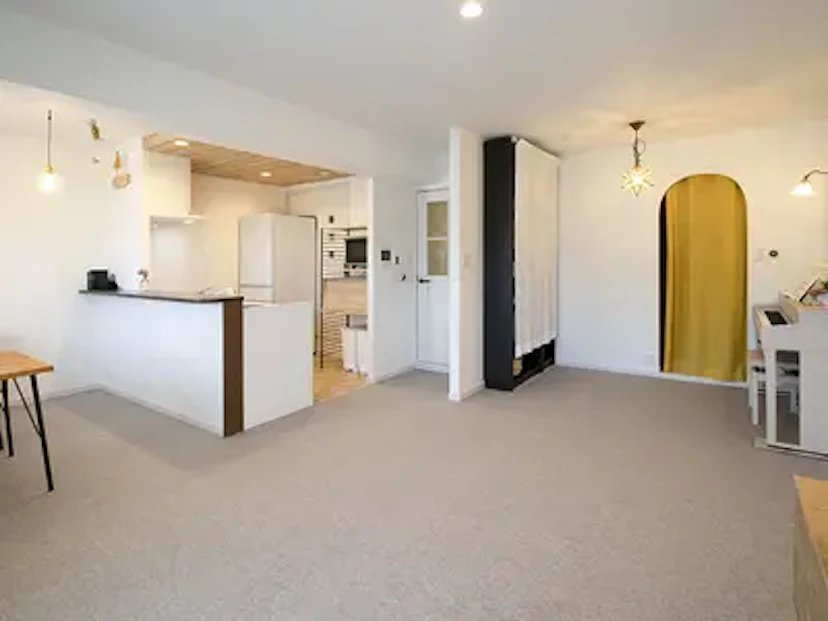 大容量の収納がある自分スタイルに