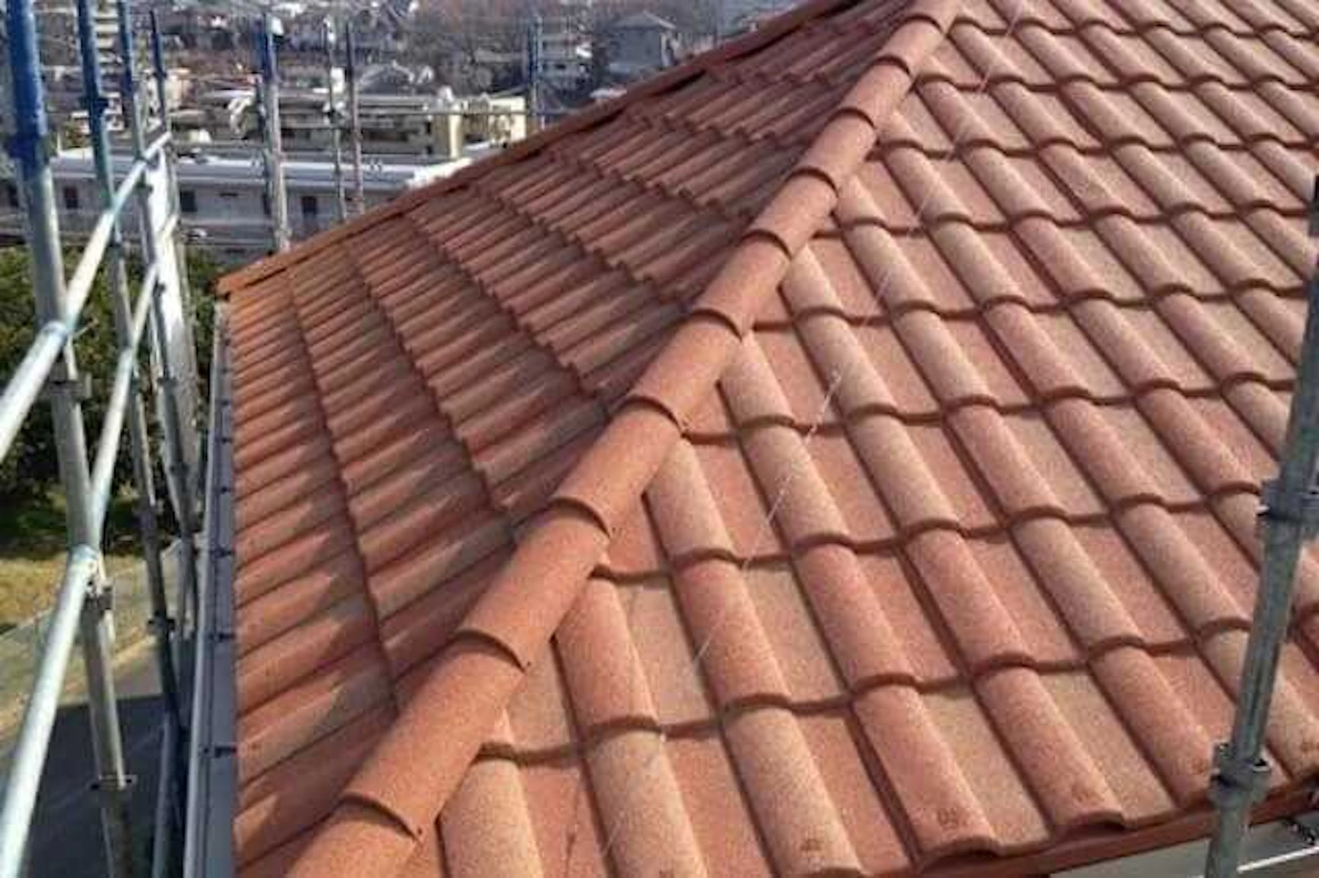 ディーズルーフィング ローマン 橙色