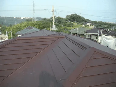  [92万円] カバー工法で耐震屋根に
