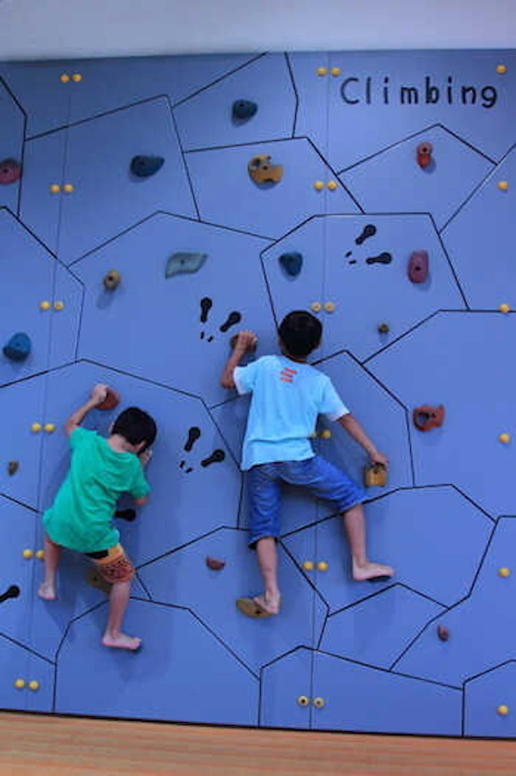 遊び心あふれる！ボルダリングを楽しむ家♡