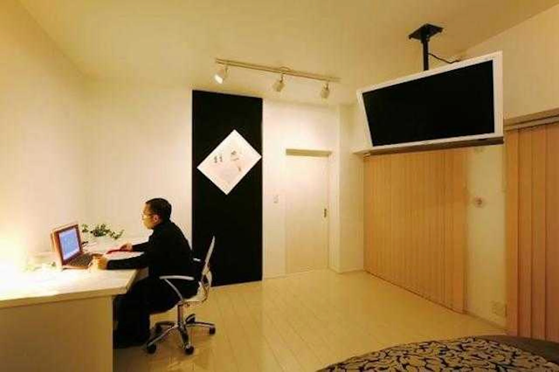 【事例5】書斎を兼ねた寝室に