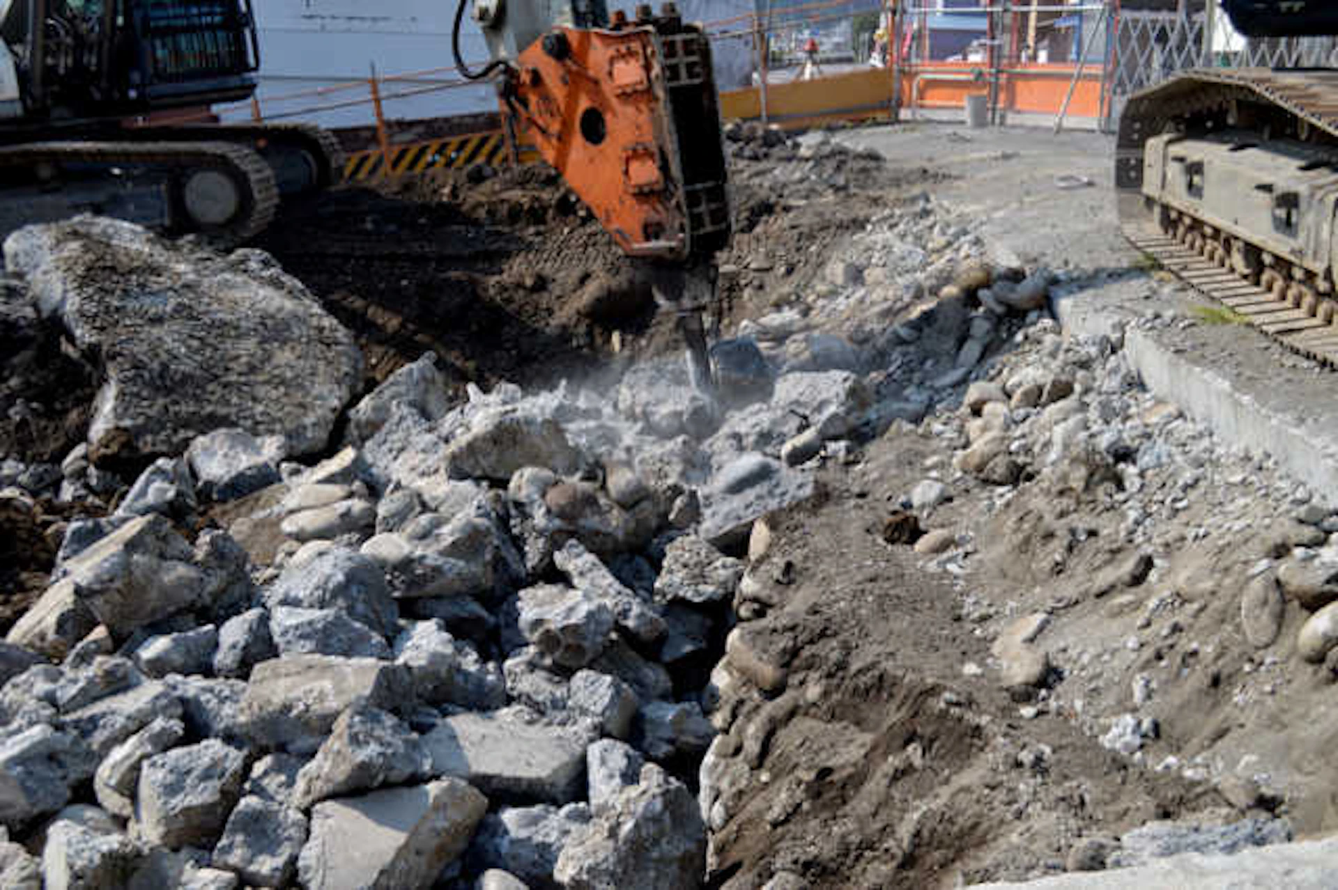 地中の埋設物の有無