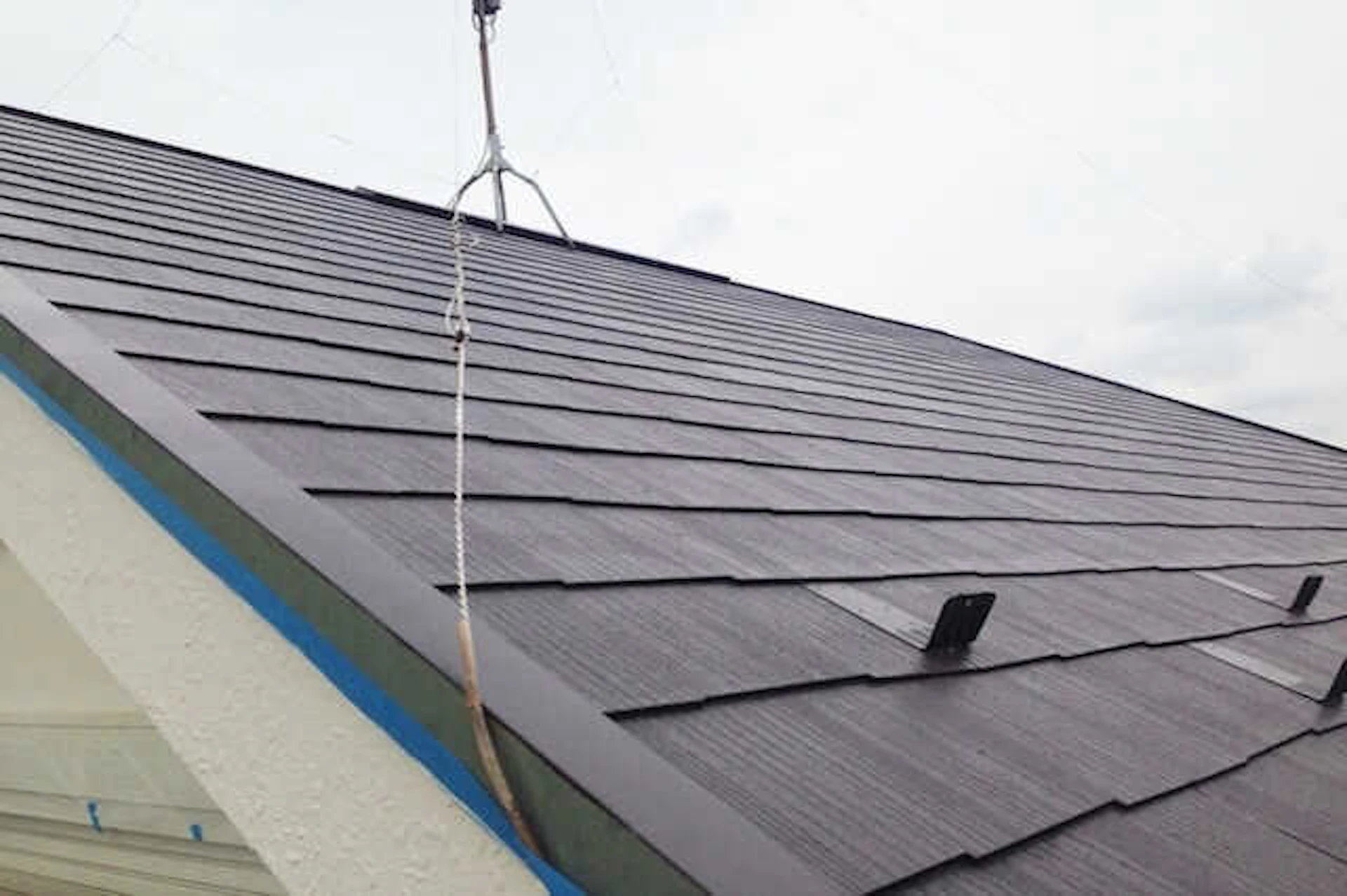 スレート屋根を塗装した事例