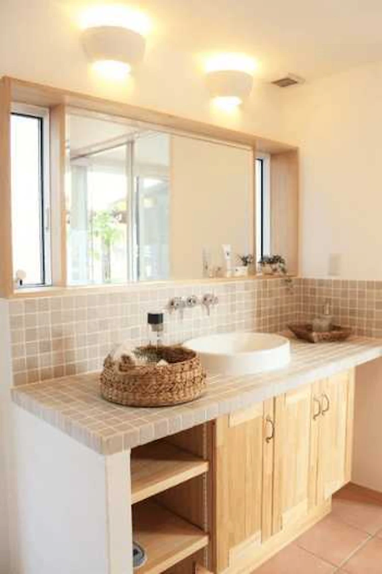 洗面所・脱衣所にピッタリの壁紙の選び方!張り替え費用・おしゃれなコーディネート実例