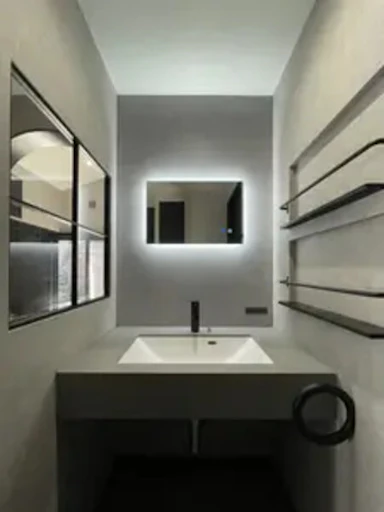 ホテルライクな造作洗面