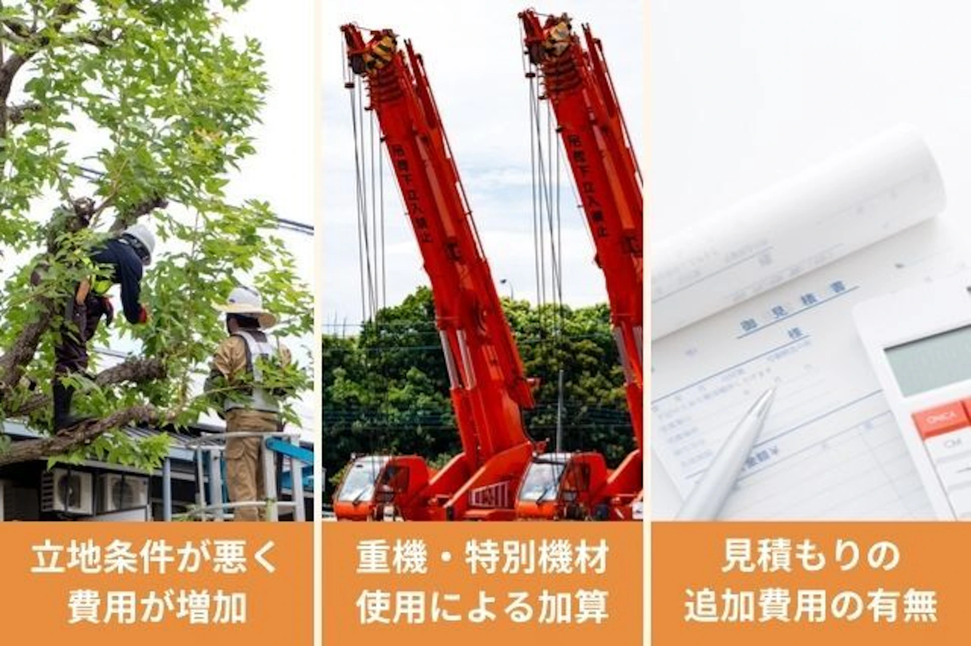 費用を左右する要因と隠れた追加コスト