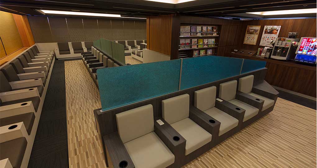 Interior of IASS Executive Lounge1 at Narita airport