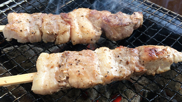 レモンポーク串焼き