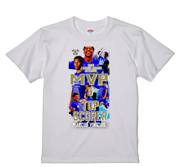 No.10 M・ヴィニシウス選手 MVP 得点王メモリアルグッズの受注受付開始