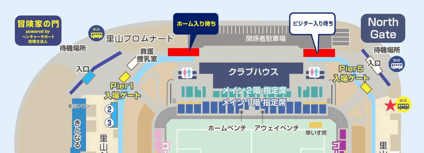 入待ち場所