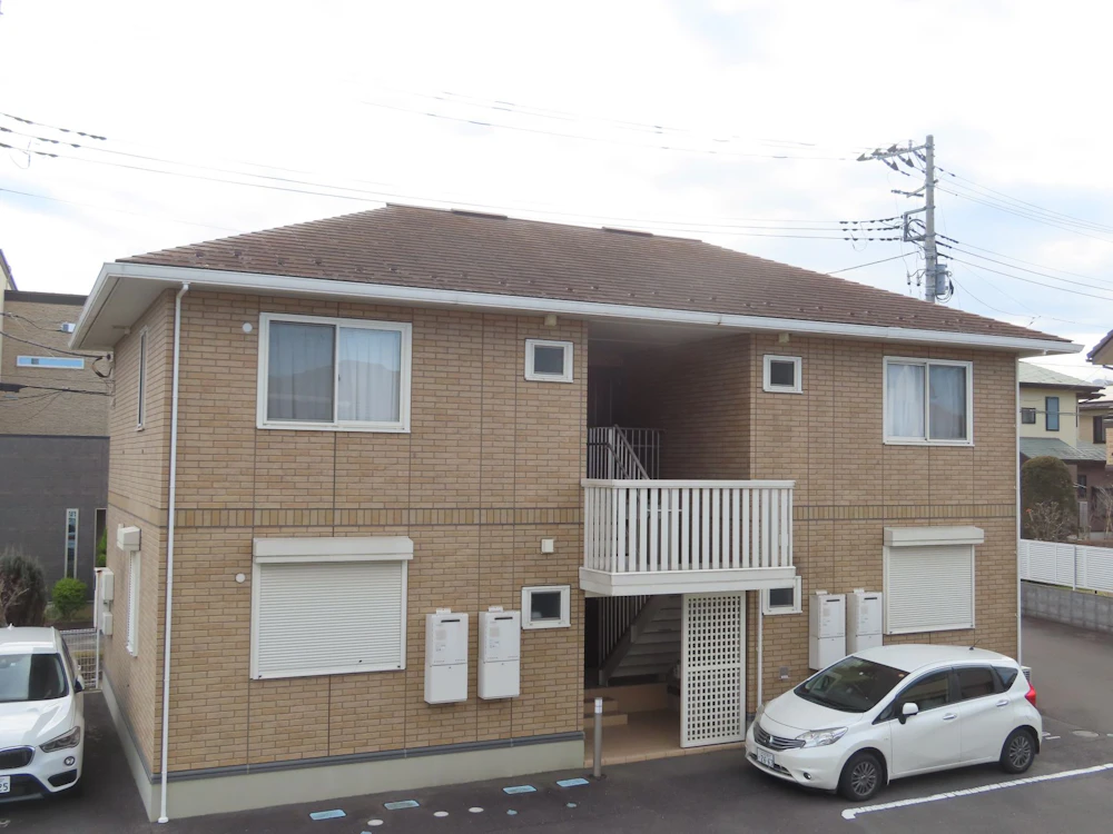 つくば市 アパートの屋根・外壁塗装（その2） 施工前