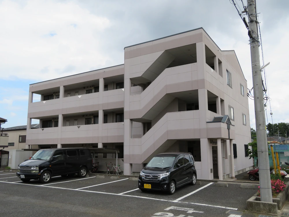 柏市 東建コーポレーションのマンションの外壁塗装 施工前