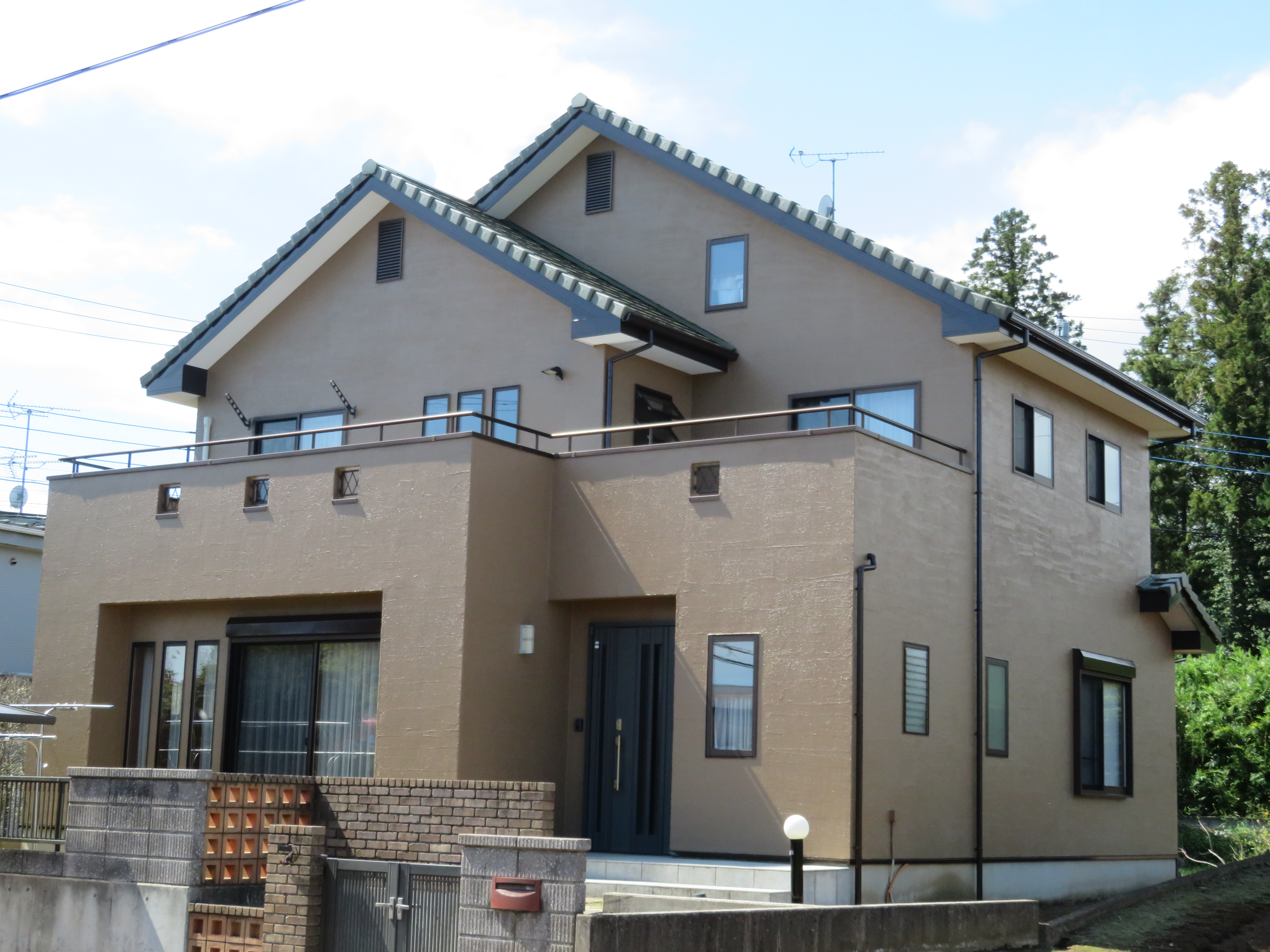 茨城町 戸建ての外壁塗装
