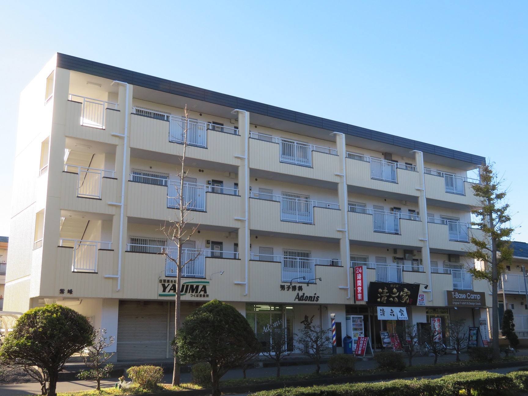 つくば市 マンションの屋根・外壁塗装（その2）