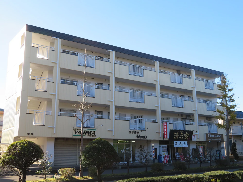 つくば市 マンションの屋根・外壁塗装（その2） 施工後