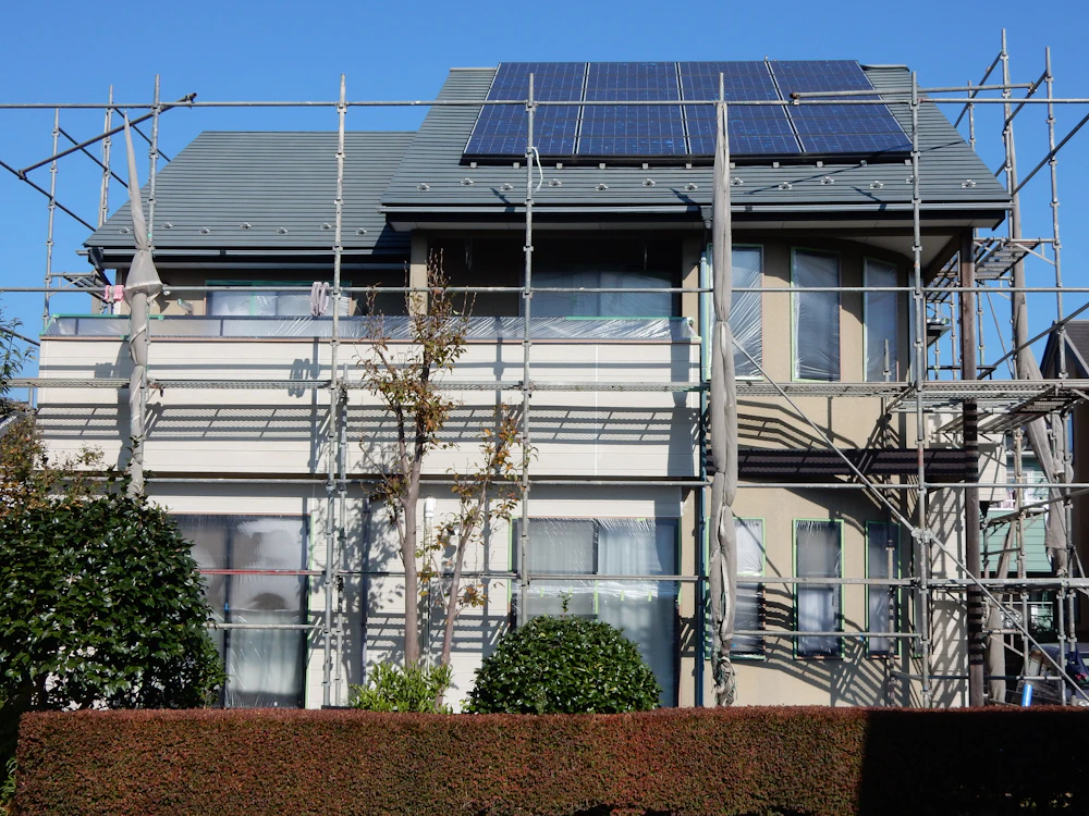 龍ケ崎市城ノ内 戸建ての屋根・外壁塗装 施工前