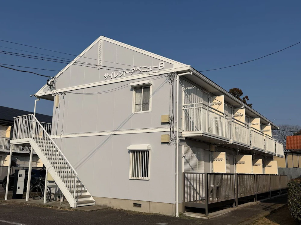 土浦市 アパートの屋根・外壁塗装 施工後
