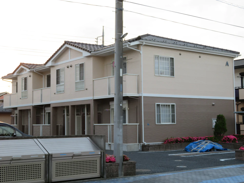土浦市おおつ野 大東建託のアパートの外壁塗装 施工後