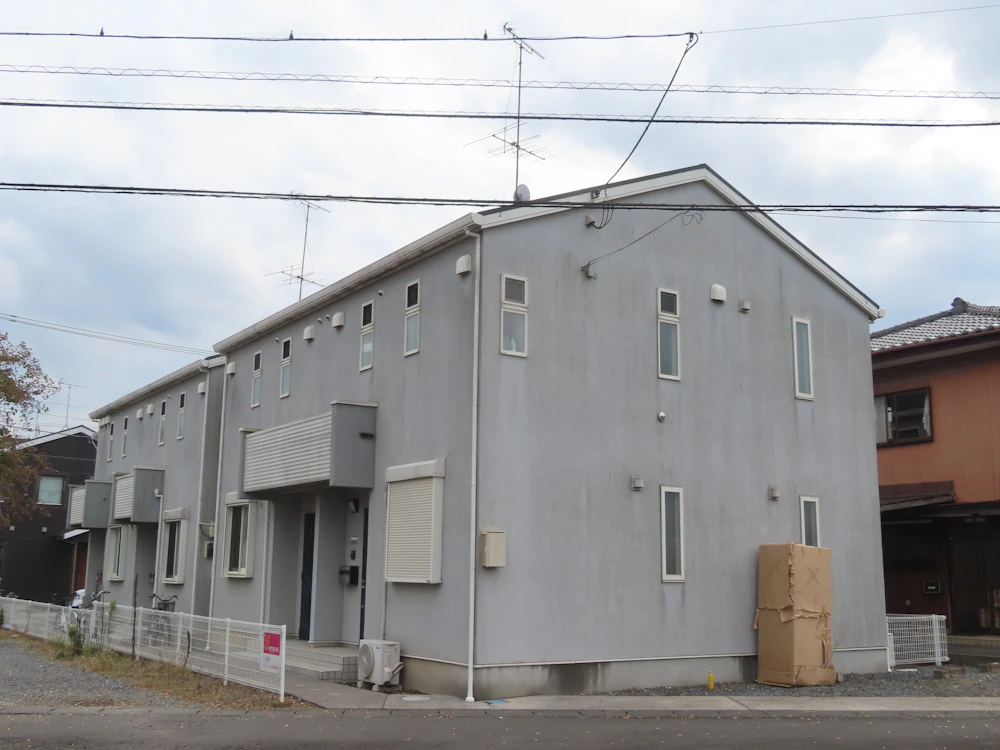 守谷市 三井ホームのアパートの屋根・外壁塗装 施工前